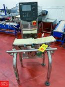Ishida Checkweigher, Model: DACS-G-S015-13/SS-I-S, S/N: 85046 - Rigging Fee $100