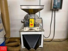 2020 S/S Mill, Model: CSJ-250. Feed Particle Size <100mm, Discharge Particle Size: 0.5-20mm, 50-300