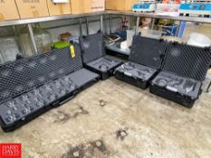 Large Lab Stirrer Glassware Lot Including (4) Cases