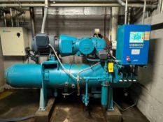 Vilter 60 HP Ammonia Screw Compressor with Head, Model: VVR-R-B-NEC-11, S/N: VSM401 with Vission Mic