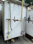 McHale Manufacturing 1,000 Gallon Jacketed S/S Tank, Model: 871 1423, S/N: 1339 with Vertical Agitat