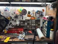 Assorted Ratchet Straps, Hand Tools, Valves and Hardware - Rigging Fee: $100