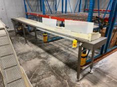 S/S Frame Product Conveyor with Drive, Dimensions = 214