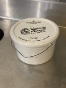 1 Gallon Pail with handle HDPE, Lids LDPE - Rigging Fee: $50