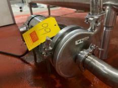 Tri-Clover Style Centrifugal Pump with Dayton S/S Clad 2 HP 1,750 RPM and 2' x 1.5