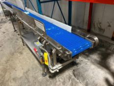 S/S Frame Product Conveyor with Drive and Under Shelf, Dimensions = 189