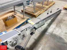 S/S Frame Product Conveyor , Dimensions = 120