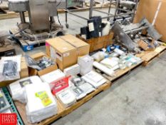 Assorted Filters, Drive Belts, Domino Parts and Dual Copper Head - Rigging Fee= $175