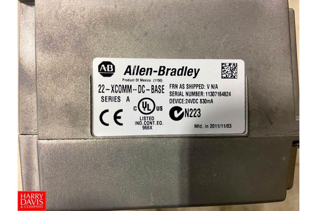 (9) Allen-Bradley 22-XCOMM-DC-BASE - Rigging Fee= $15 - Image 2 of 2