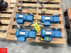 SEW-EURODRIVE .5 HP Gear Reducing Drive with Shafts - Rigging Fee= $40