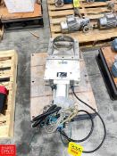 VORTEX S/S Air Actuated Gate Valve - Rigging Fee= $40