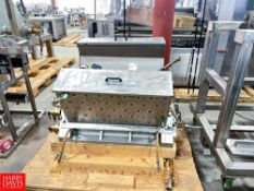 Bepex-Hutt Extruder Formpress, Type: DDP200-1200, S/N: 50588/589 with Allen-Bradley PanelView Plus 1