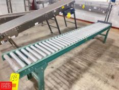 Roller Conveyor , Dimensions = 10' Length x 18