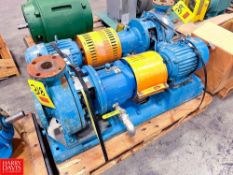 Goulds Centrifugal Pump with US 5 HP 1,745 RPM Motor , Dimensions = 2 x 3-10 - Rigging Fee= $50