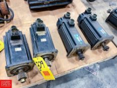 Sanyo BL Super Servo Motors, Types: 20B13500FXSHO and 62BM080FXS04 - Rigging Fee= $50