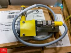 (15) Boxes Markem-Imaje Ink Drip Trays and (7) Banner Product Sensors - Rigging Fee= $25