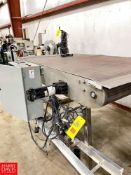 S/S Frame Accummulation Conveyor with Bison .25 HP Motor and Controld , Dimensions = 70.5