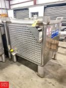 Hoover 316 Gallon S/S Dimple Jacketed Liquitote - Rigging Fee= $50