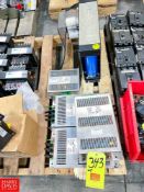 (5) Rockwell and Other AC Drives, RF Filter and Capacitor Unit - Rigging Fee= $35