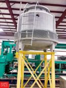 Cooling Tower , Mounted on Steel Frame - Rigging Fee= $200
