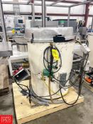 Chocolate Melting Tank Jacketed with Agitator M5 - Rigging Fee= $75