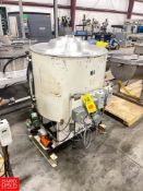 Elsinghorst Chocolate Melting Tank Jacketed with Agitator - Rigging Fee= $75