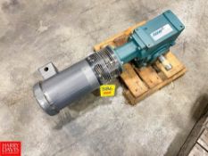 Baldor 2 HP 1,750 RPM Motor with Tigear Gear Reducing Drive - Rigging Fee= $35