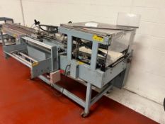 Shanklin L Bar Sealer, Model: A26A, S/N: A93200 with Conveyor (Location: O'Hara Township, PA) - Rigg