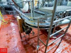 S/S Framed Serpentine Power Conveyor, Dimensions = 33' x 3