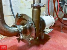 Fristam Centrifugal Pump with Baldor 5 HP 1,760 RPM Motor, 3