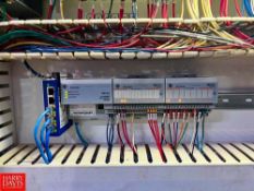 Allen-Bradley PanelView Plus 1250 Touch Screen HMI, Anderson AV-9900 Chart Recorder, Anderson