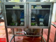 Chemical Feed System with Pumps and S/S Digital Scale