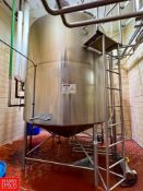 DCI 3,000 Gallon Jacketed Dome-Top, Cone-Bottom, Buttermilk Processor, S/N: 96-D-53212