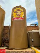 DCI 20,000 Gallon Jacketed S/S Silo, S/N: 92-D-44130 with (2) S/S Tank Valves, Agitation, Sensor