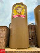 DCI 20,000 Gallon Jacketed S/S Silo, S/N: 93-D-47669 with (2) S/S Tank Valves, Agitation, Sensor