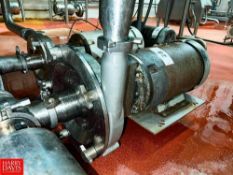 Fristam Centrifugal Pump with Baldor 15 HP Motor, 3