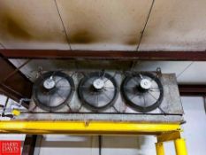 (2) King and Gunter/Frick 3-Fan Evaporators (Location: Dothan, AL)