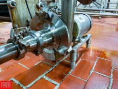 Fristam Centrifugal Pump with S/S Clad 2 HP 1,740 RPM Motor and 2.5