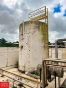 DCI 25,000 Gallon Jacketed S/S Silo, S/N: 72J138 with Agitation, Sensors, Gauge and Anderson AJ-300