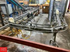 S/S Framed Serpentine Conveyor, Dimensions = 32' x 3