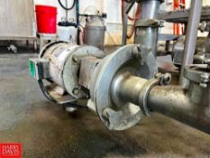 Fristam Centrifugal Pump with 3 HP 1,760 RPM Motor, 2.5