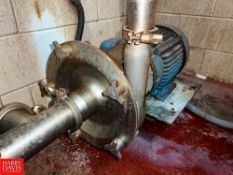 Fristam Centrifugal Pump with 7.5 HP 1,750 RPM Motor, 3