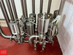 (11) Sudmo and (4) Alfa Laval/Tri-Clover S/S Air Valves in Manifold (Location: Dothan, AL)