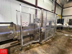 S/S Framed 3-Lane Jug Accumulator (Location: Dothan, AL)