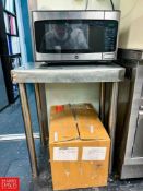 GE Microwave with S/S Table, Dimension = 24