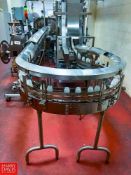 S/S Framed Serpentine Conveyor with Drive and S/S Hood, Dimensions = 25' x 3