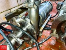 Fristam Centrifugal Pump with S/S Clad 2 HP 1,755 RPM Motor, 2.5