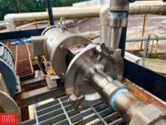 Fristam Centrifugal Pump with S/S Clad 5 HP 3,480 RPM Motor with 2