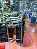 S/Framed Serpentine Conveyor with Drive, Dimensions = 75'+ x 3