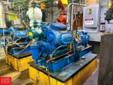 Vilter 8-Cylinder 100 HP Reciprocating Compressor with Allen-Bradley Soft Starter